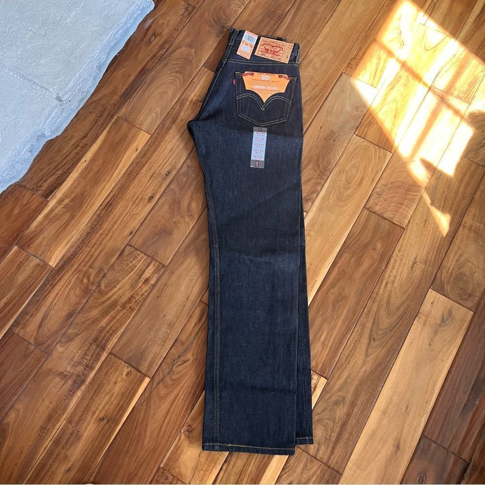 NWT 2002 Levi’s 501 Shrink to Fit Dead Stock Jeans 32 x 34 LAST ONE! - Picture 5 of 12